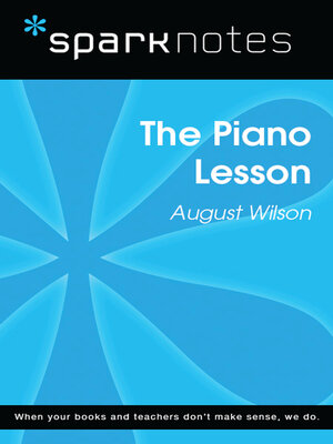 cover image of The Piano Lesson (SparkNotes Literature Guide)